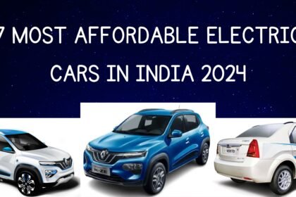 The 7 Most Affordable Electric Cars in India 2024